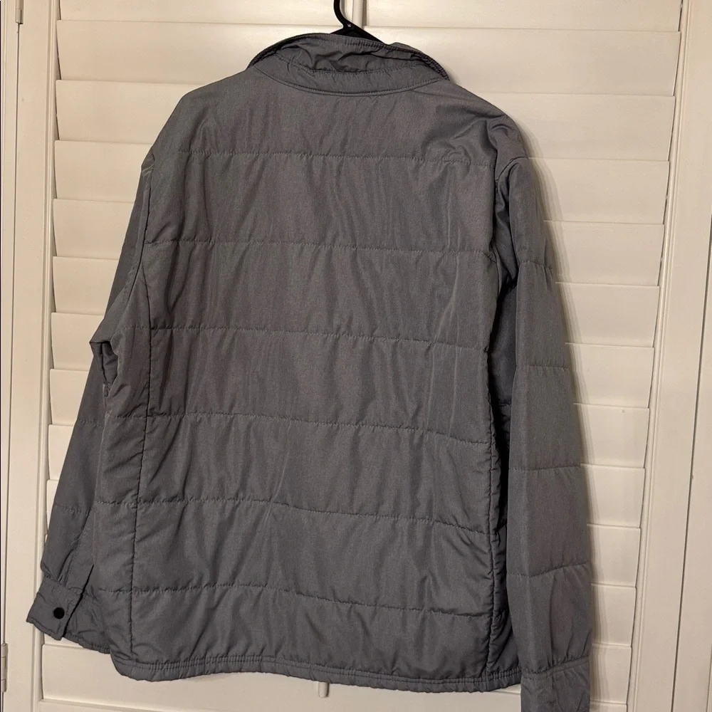 Young USA Men's Gray Quilted Jacket